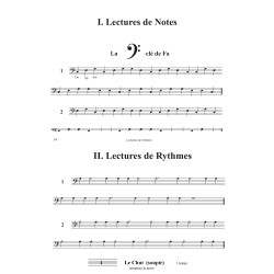 Méthode de Lectures Vol 1 - Clé de FA