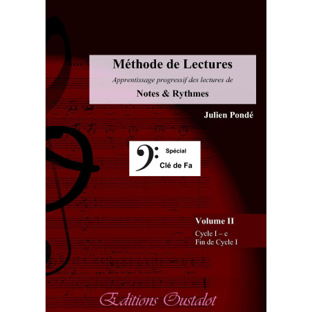 Méthode de Lectures Vol 2 - Clé de FA