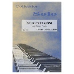 Sei Ricreazioni (piano 4 mains)