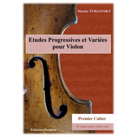 Etudes Progressives et Variees pour le Violon VOL 1