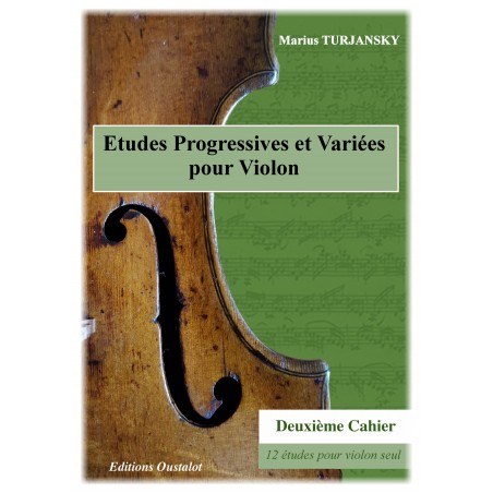Etudes Progressives et Variees pour le Violon VOL 2